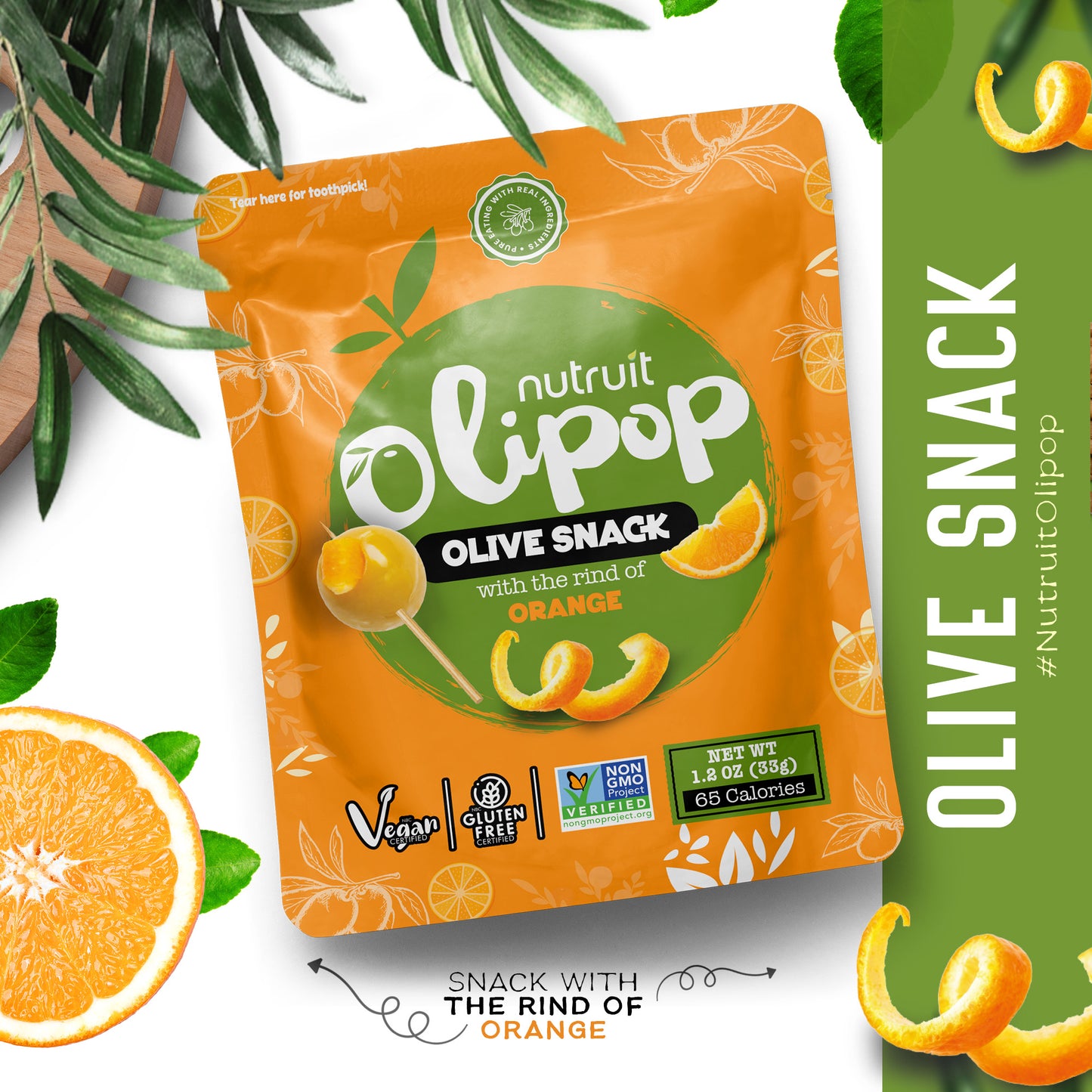 Nutruit Orange Olive Snack