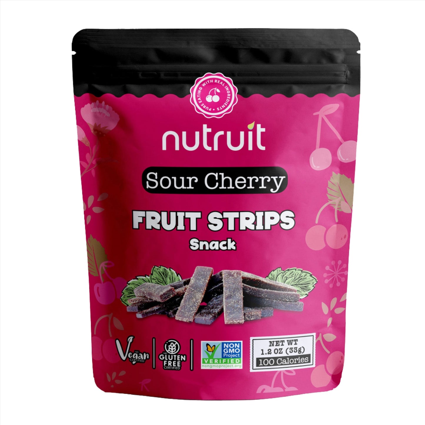 Cherry Fruit Strips Snack